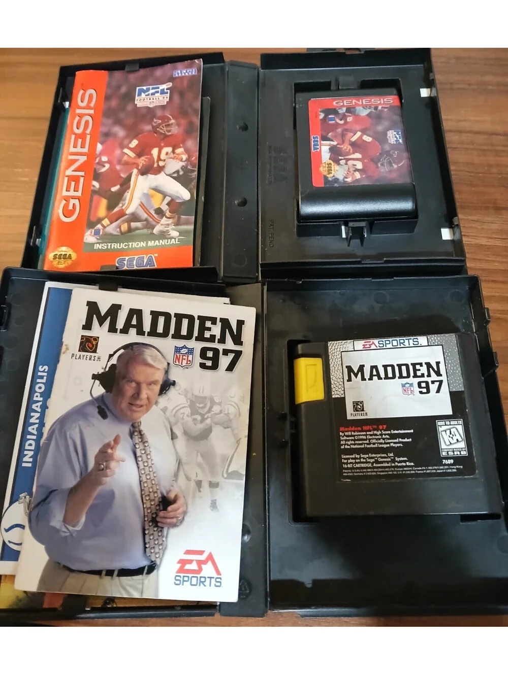 NFL Football 94 & Madden 97 (Genesis) Bundle